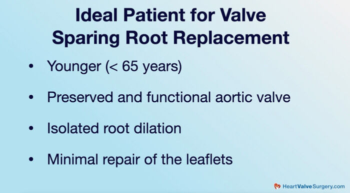 Valve Sparing Aortic Root Replacement Candidate &amp; Criteria