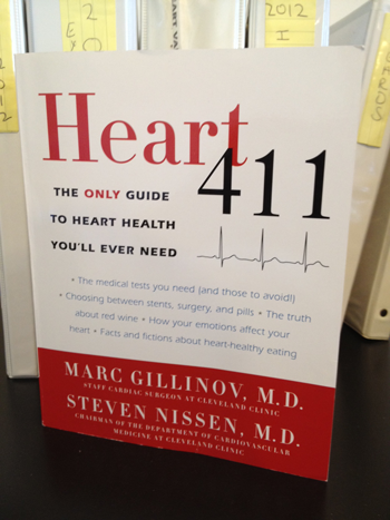 Heart 411 Book By Dr. Marc Gillinov &amp; Dr. Steven Nissen