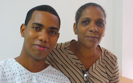 Junior Gonzalez &amp; His Mother