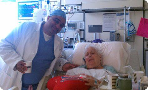 Dr. Khan &amp; Mildred Burns In Hospital