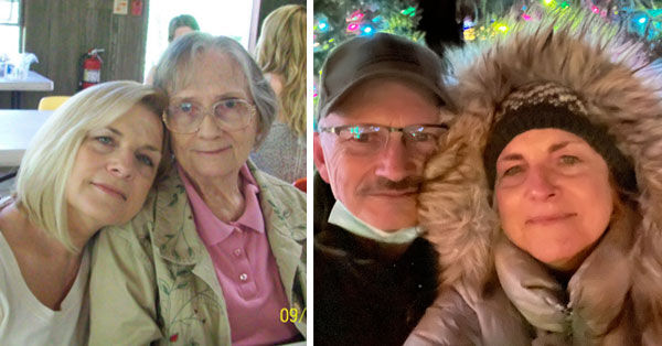 Therese with Husband and Mom