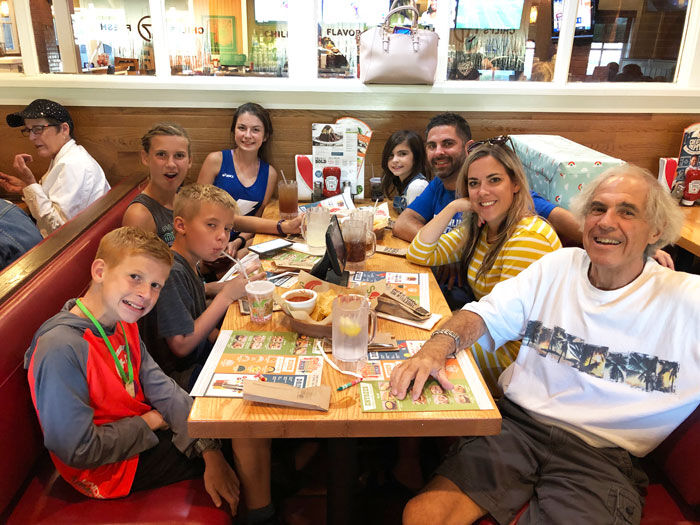 Tim Derloshon Family