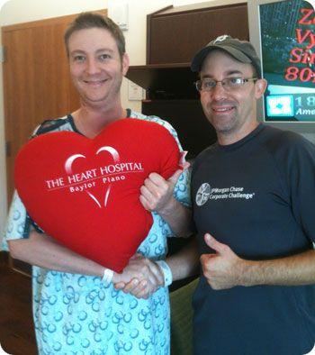 Trent &amp; Tom, Patients, At The Heart Hosptial In Dallas, Texas