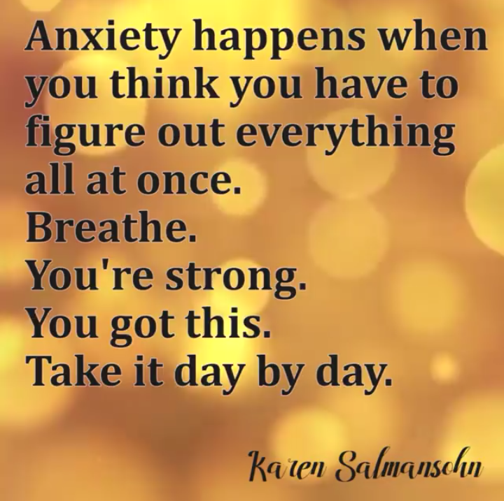 One day at a time my friends! â˜º