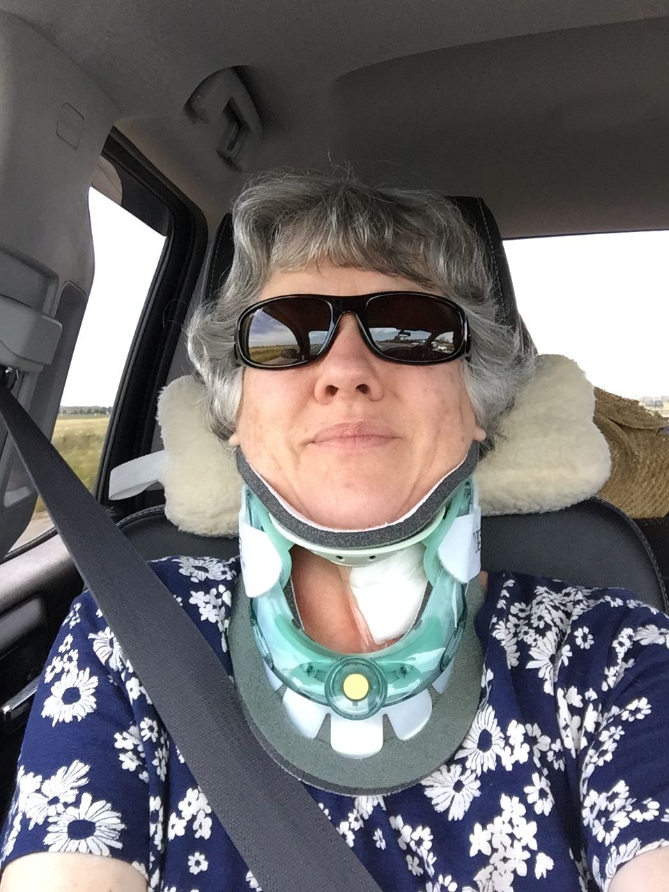 May 4th..On the way home from hosp..so glad this was done!