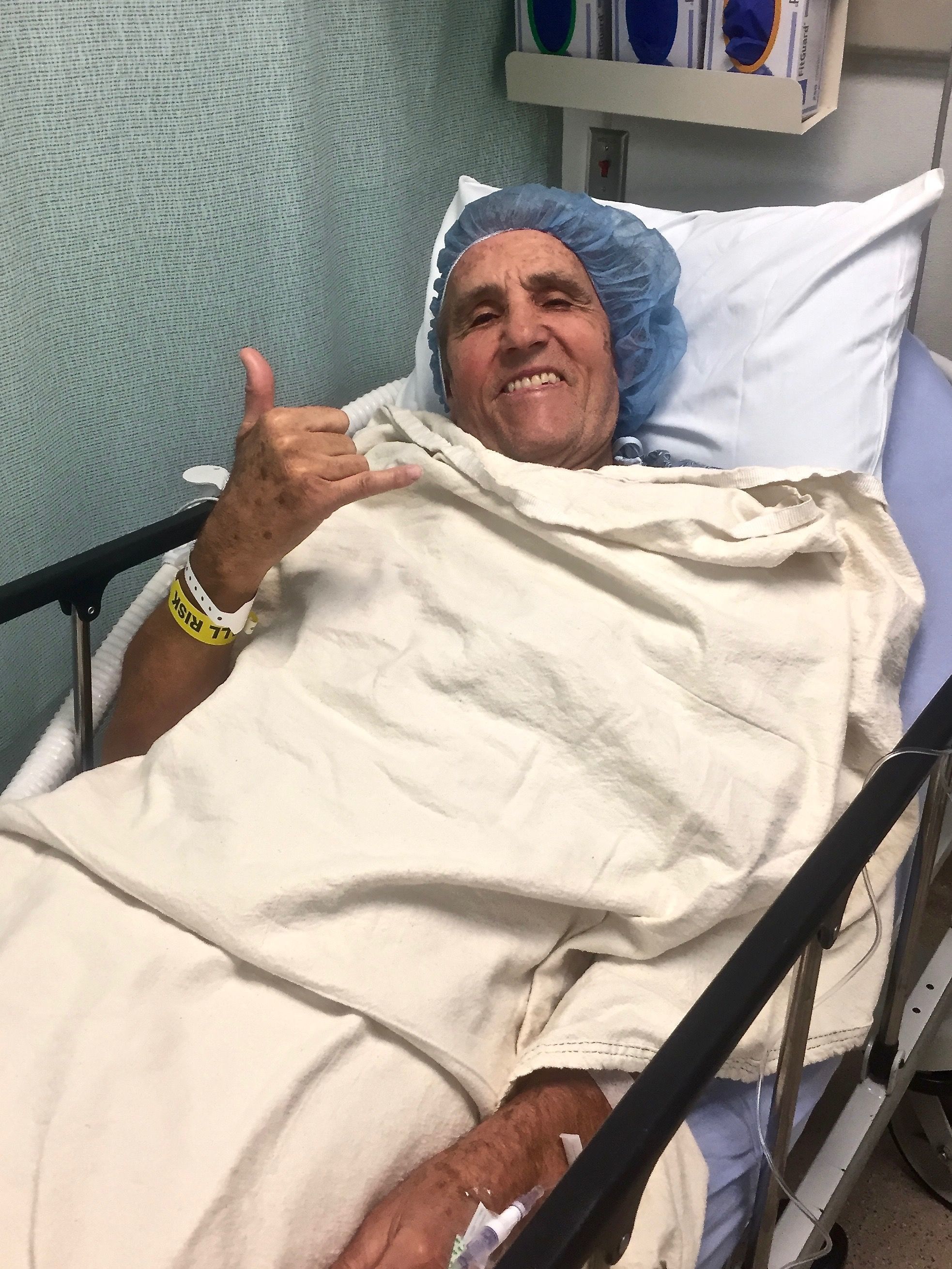 It's almost one month until my Mitral valve repair at Cedars by Dr. Alfredo Trento here in Los Angeles. He wanted an Angiogram, aka cardiac catheterization to check my arteries. My cardiologist, Dr. Witter performed the procedure at Los Alamitos Hospital.