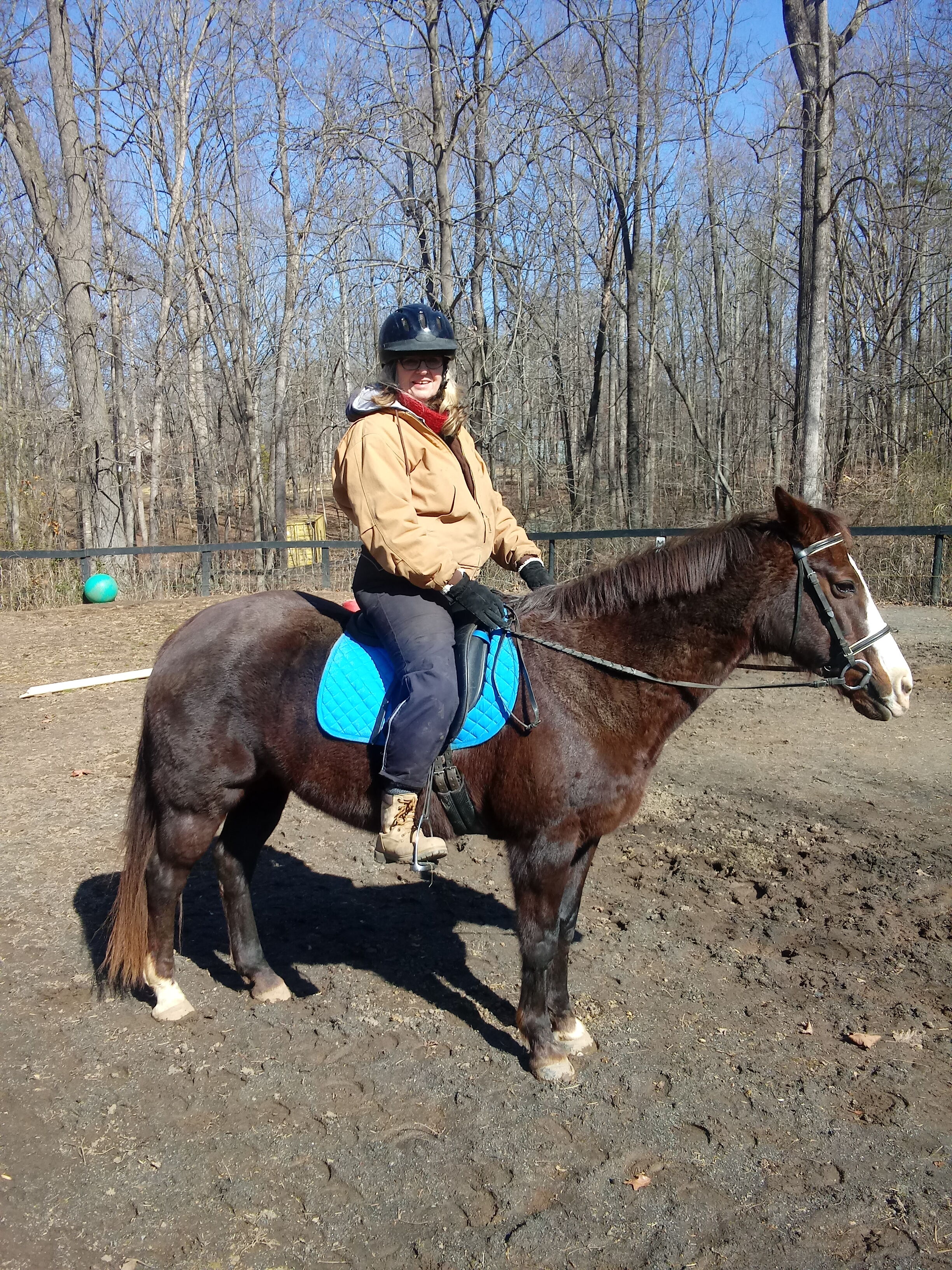 First time back in the saddle since OHS four months ago!