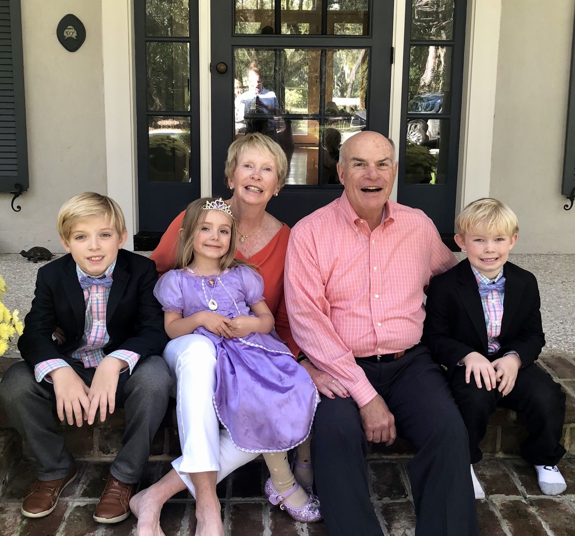 December 2018 with grandchildren-3 year old, 6 and 8!