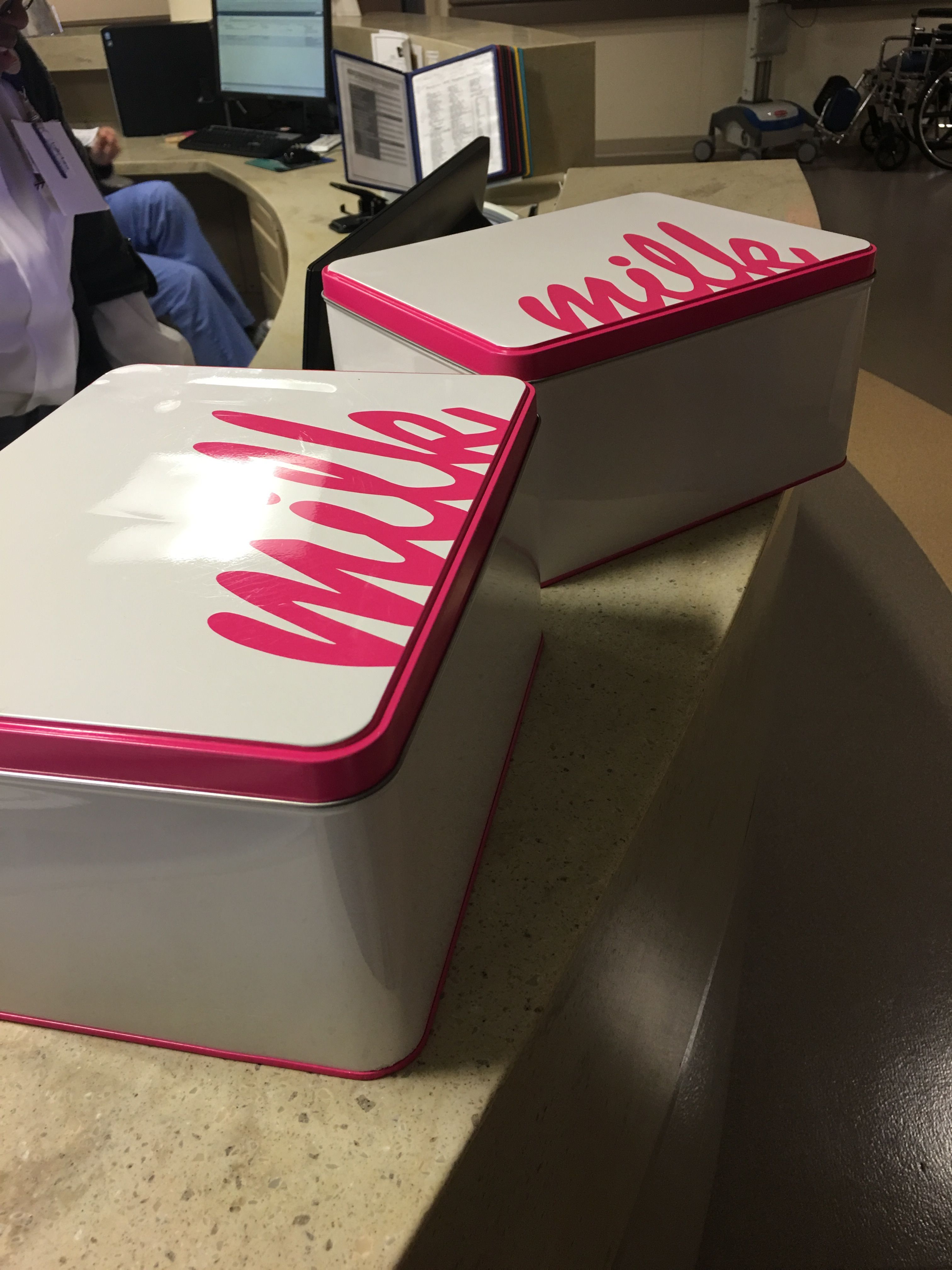 Always treat your care team at the end of your stay! They work unbelievably hard, and so some delicious cookies are our go to to get the fabulous nurses, techs, nurse practitioners and affliliated staff.