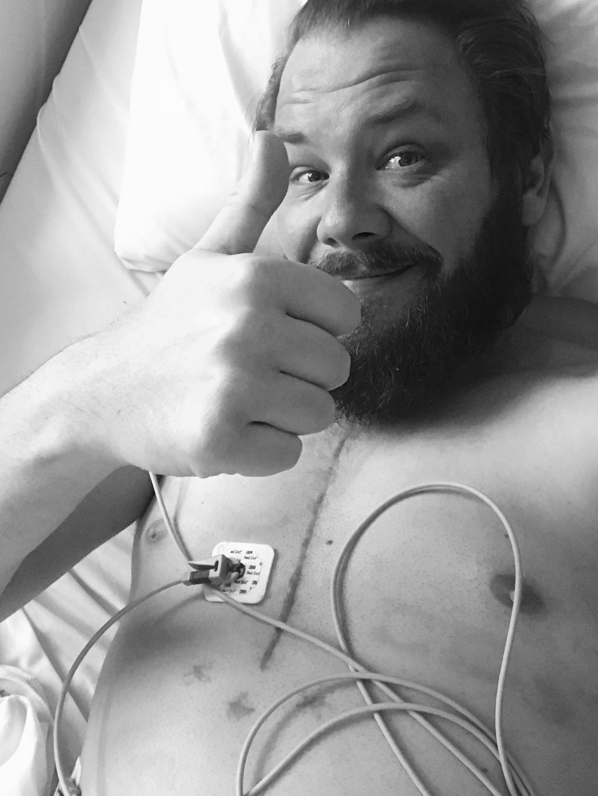 Hopefully the last of a few heart surgeries and procedures for 2019.