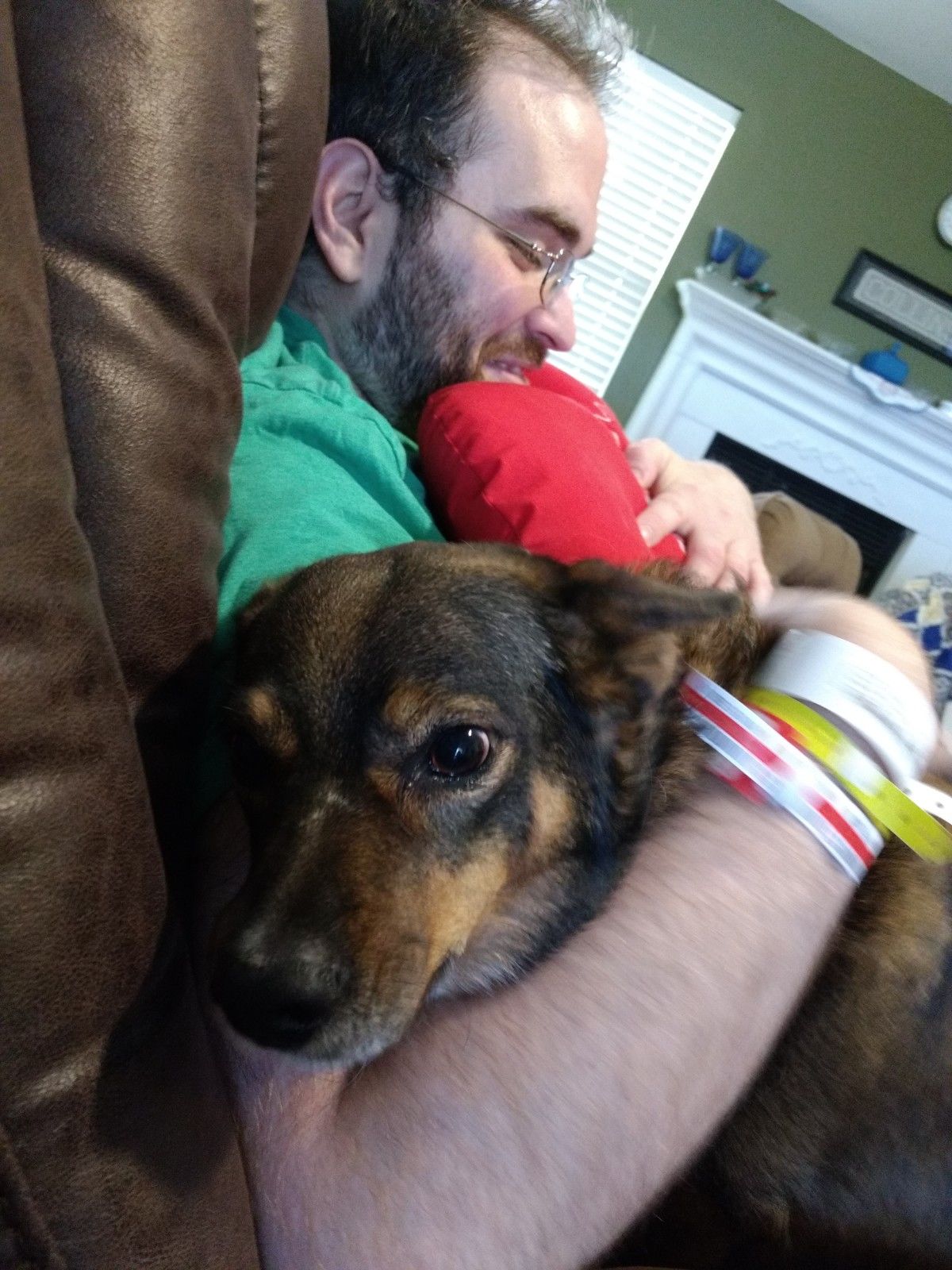 Home from the hospital!