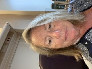 TAVR day!!! Everything went well. Sitting up in a chair getting ready for a walk...