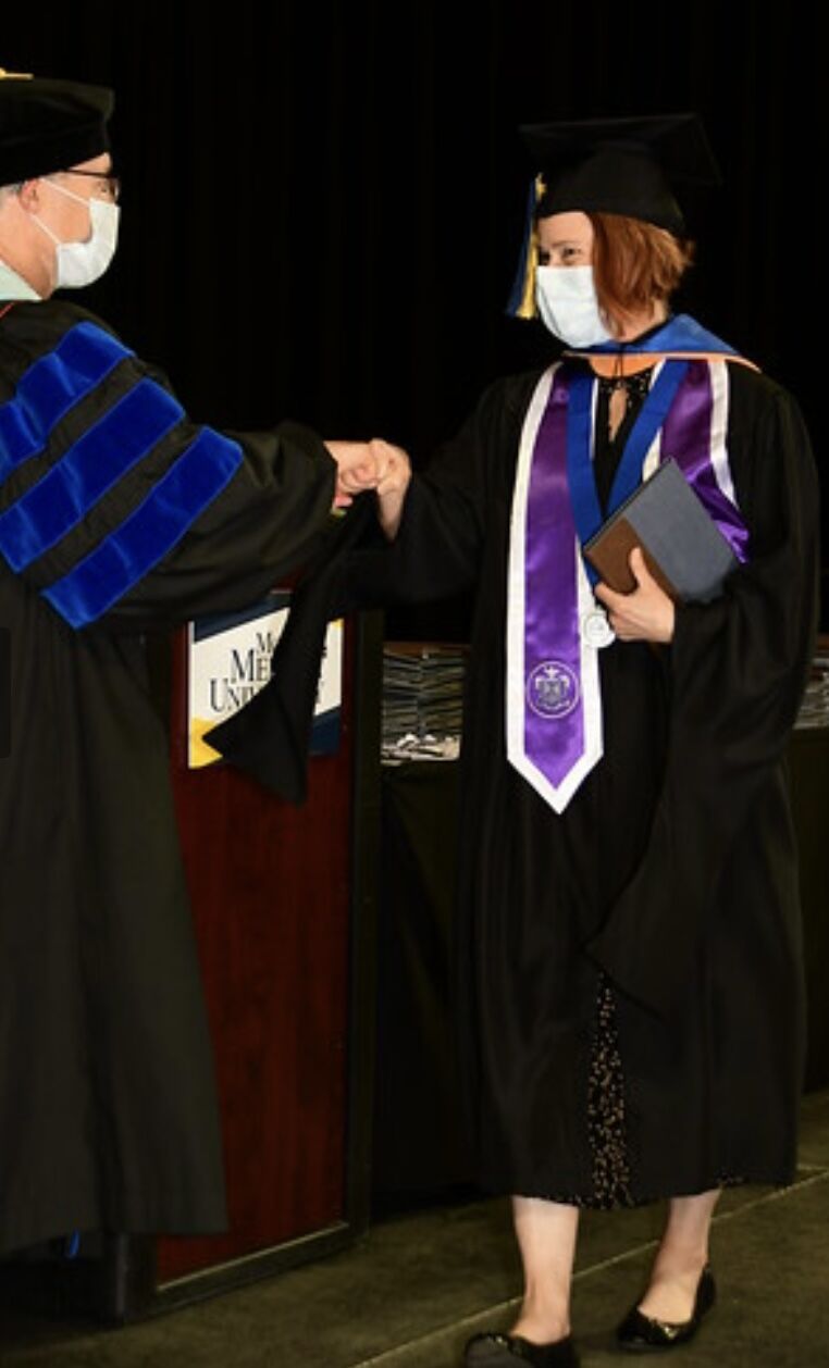 I was able to walk for my masters of nursing graduation. Boy was I surprised at how tired I got! I go back to work (the desk part of my job) next Thursday - Iâ€™m glad Iâ€™ll be working from home, I might need a little nap at lunchtime!