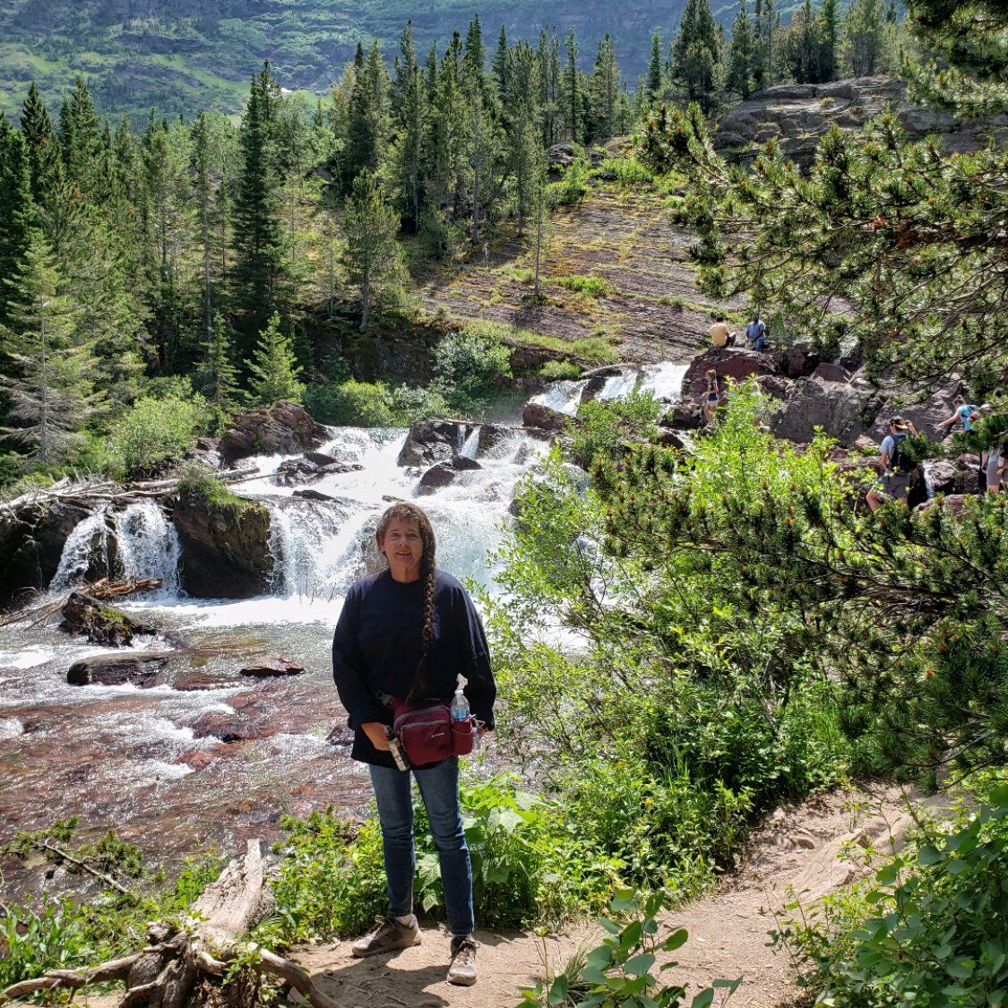 Last summer - open heart surgery.
This summer- hiked Glacier National Park!