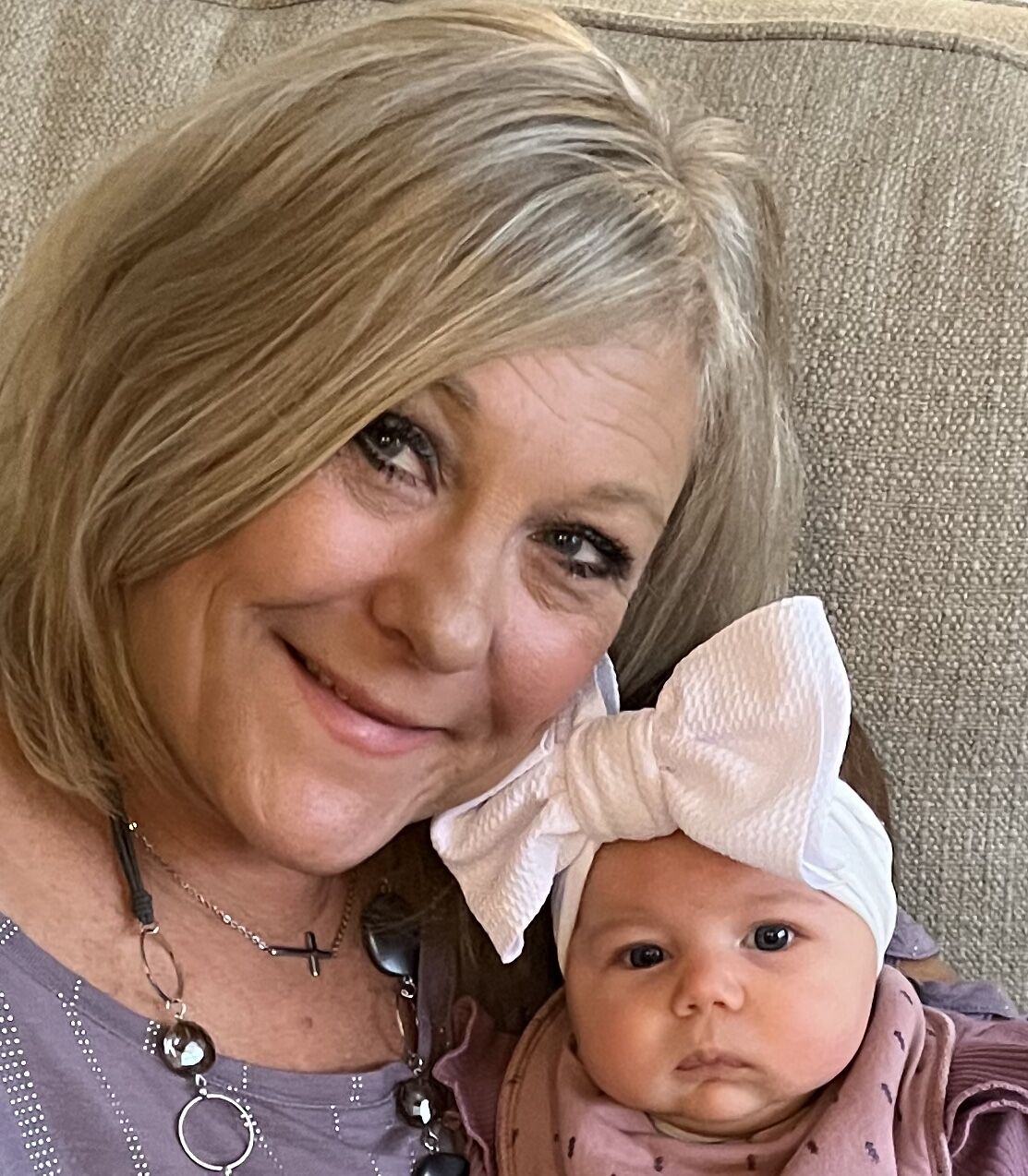 My 1st granddaughter Eleni who was born 3 days before I seen my cardiologist ðŸ’—