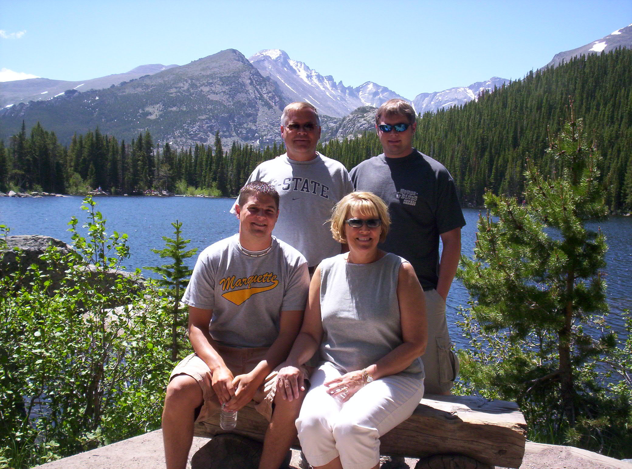 My dad, Trent, and my mom in CO