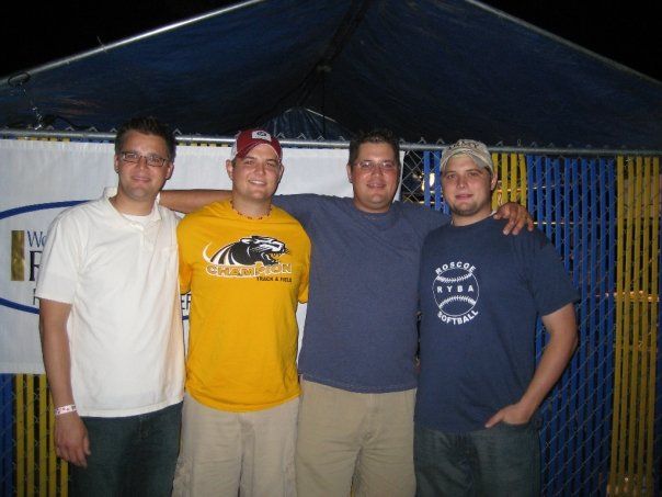 My brothers: Tyler, Me, Troy, Trent