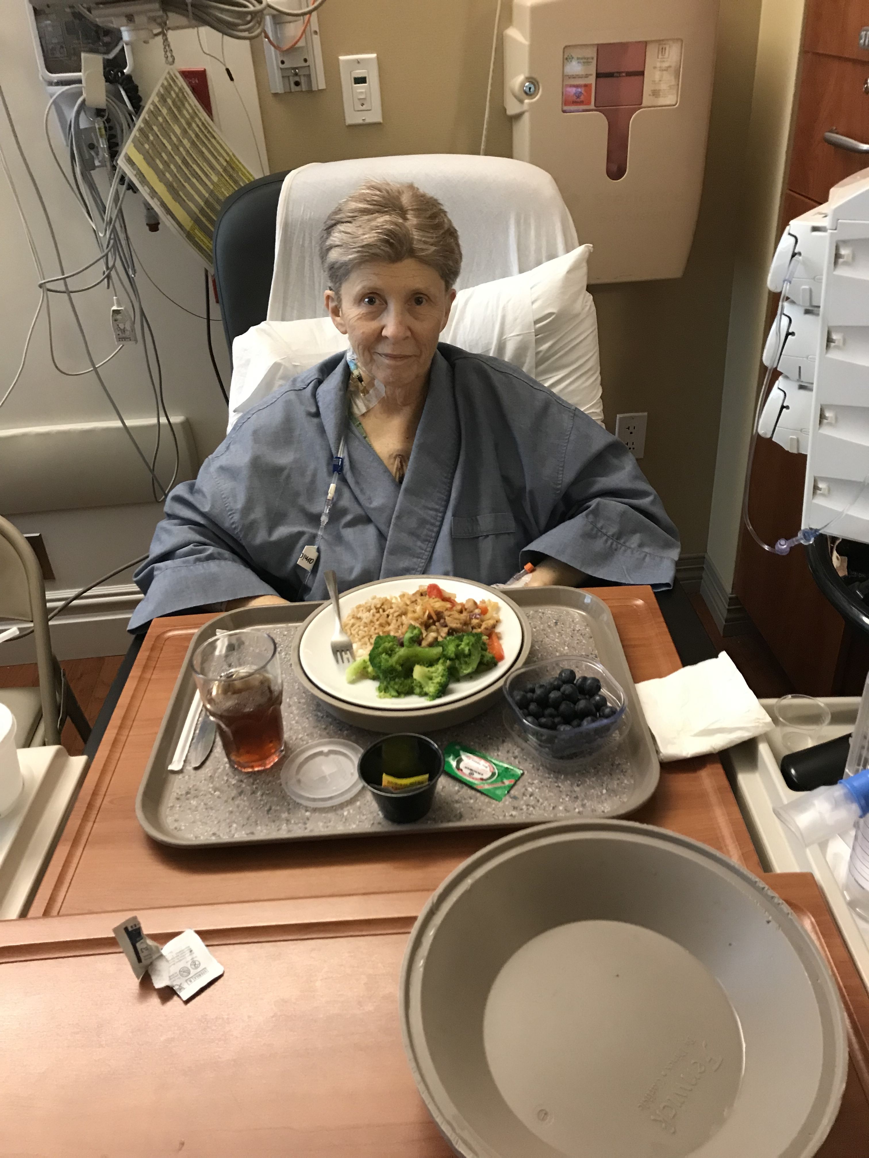 Joyâ€™s still in ICU and waiting for a transfer to a room. Scheduled for a release later this week.