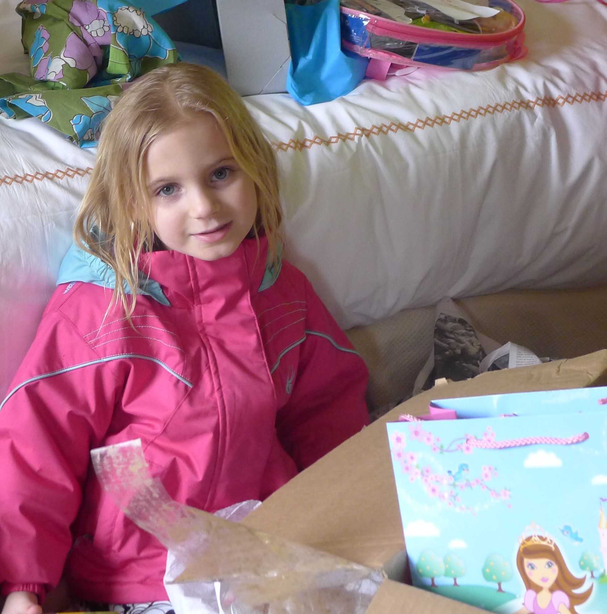 Opening all my presents!!!!