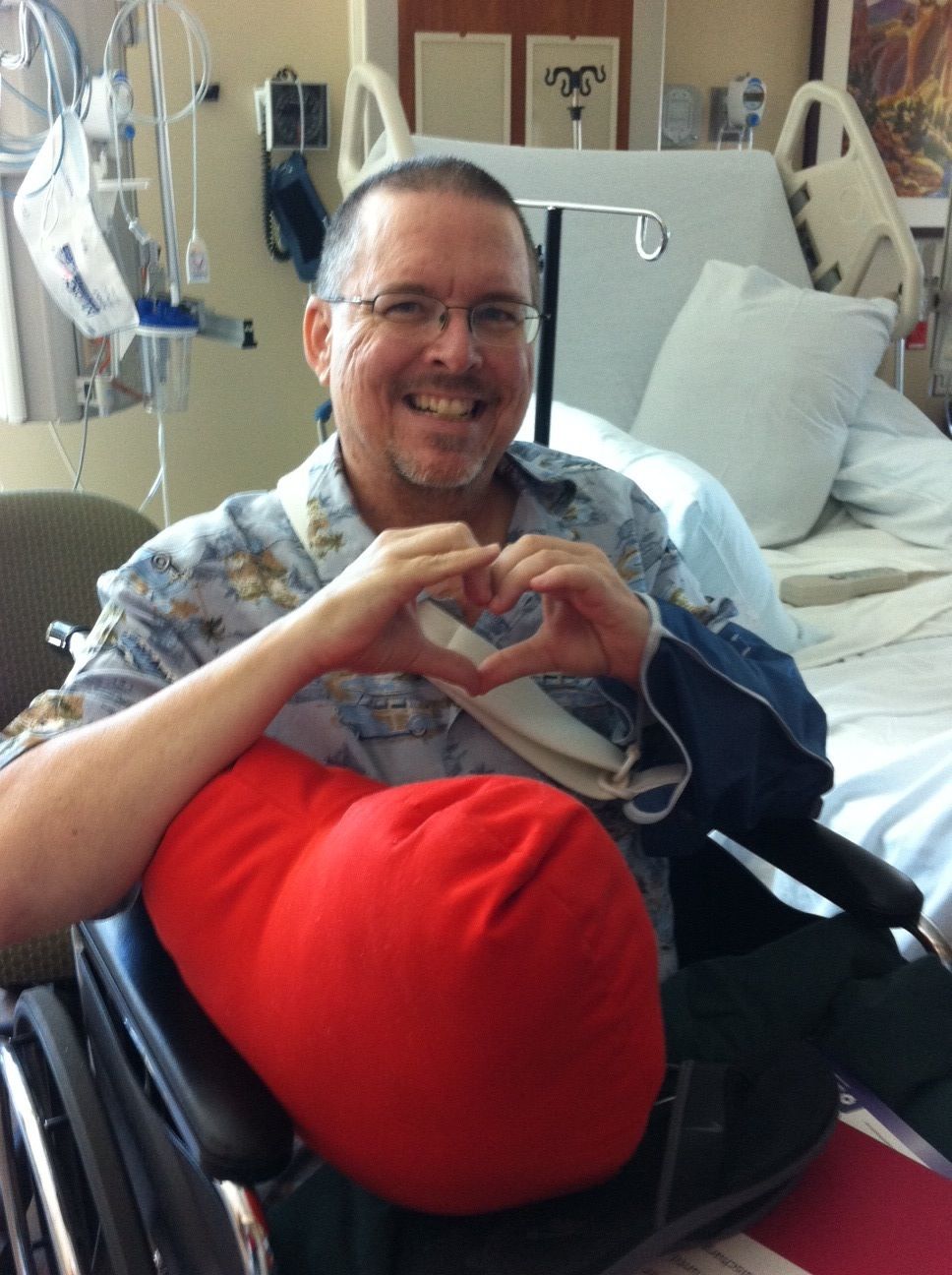 Day 5-post-op-finally going home! 7/5/11