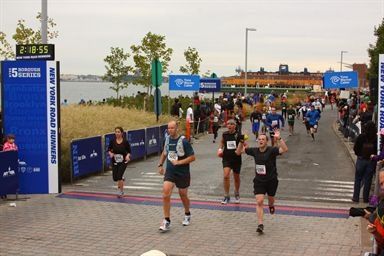 Finish line.