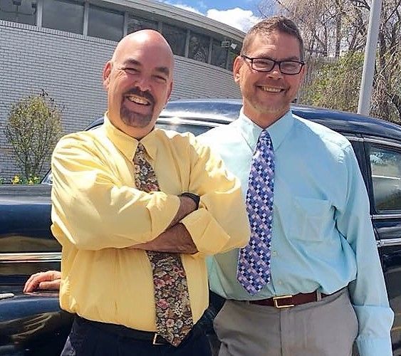 My partner, Larry. Couldn't do it without him.