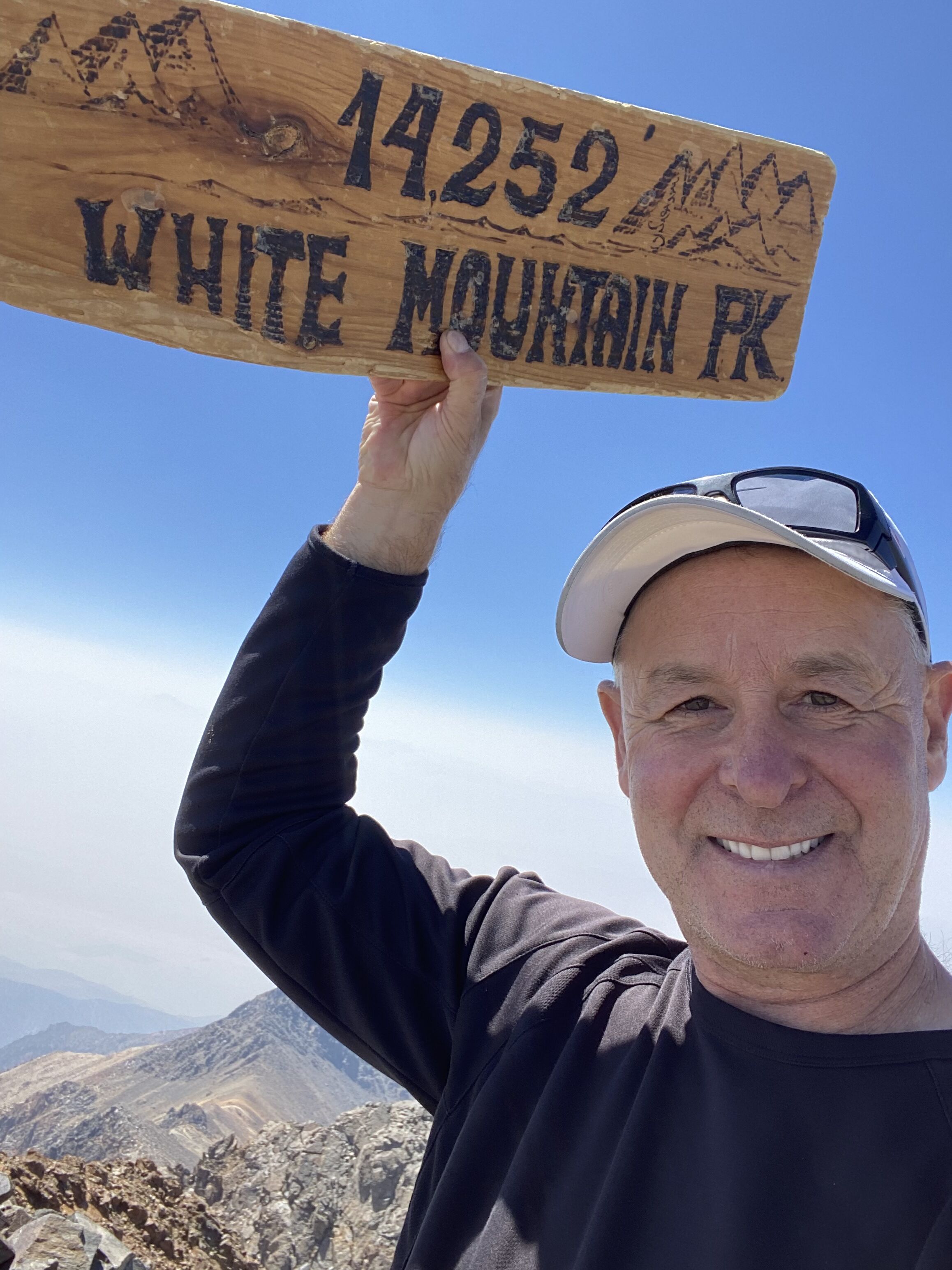 Since my surgery in 2014, I thank my surgeon Dr. Castro with an annual life time achievement. This year, I summited White Mountain Peak, which is the third highest peak in CA. Prayers to this heart community.