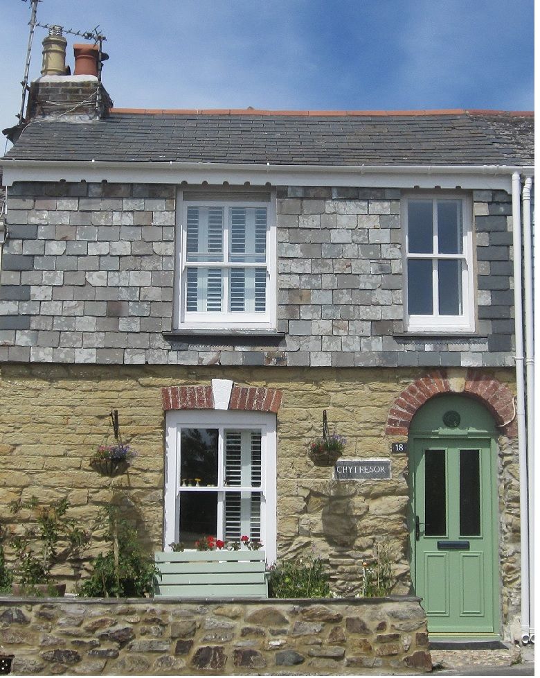 Our cottage in Cornwall.