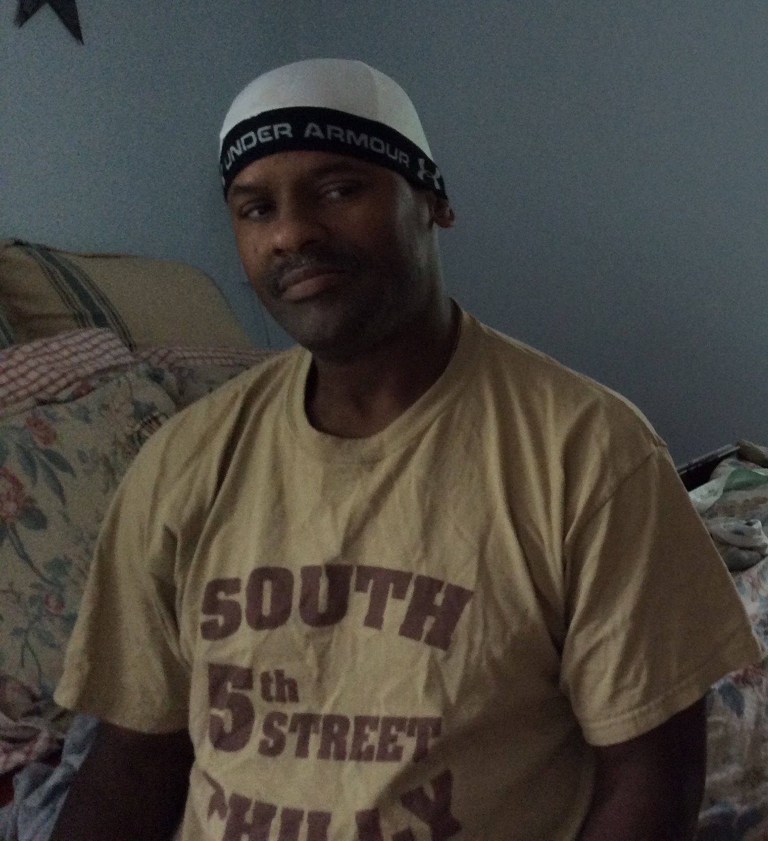 My husband, hamming it up.
