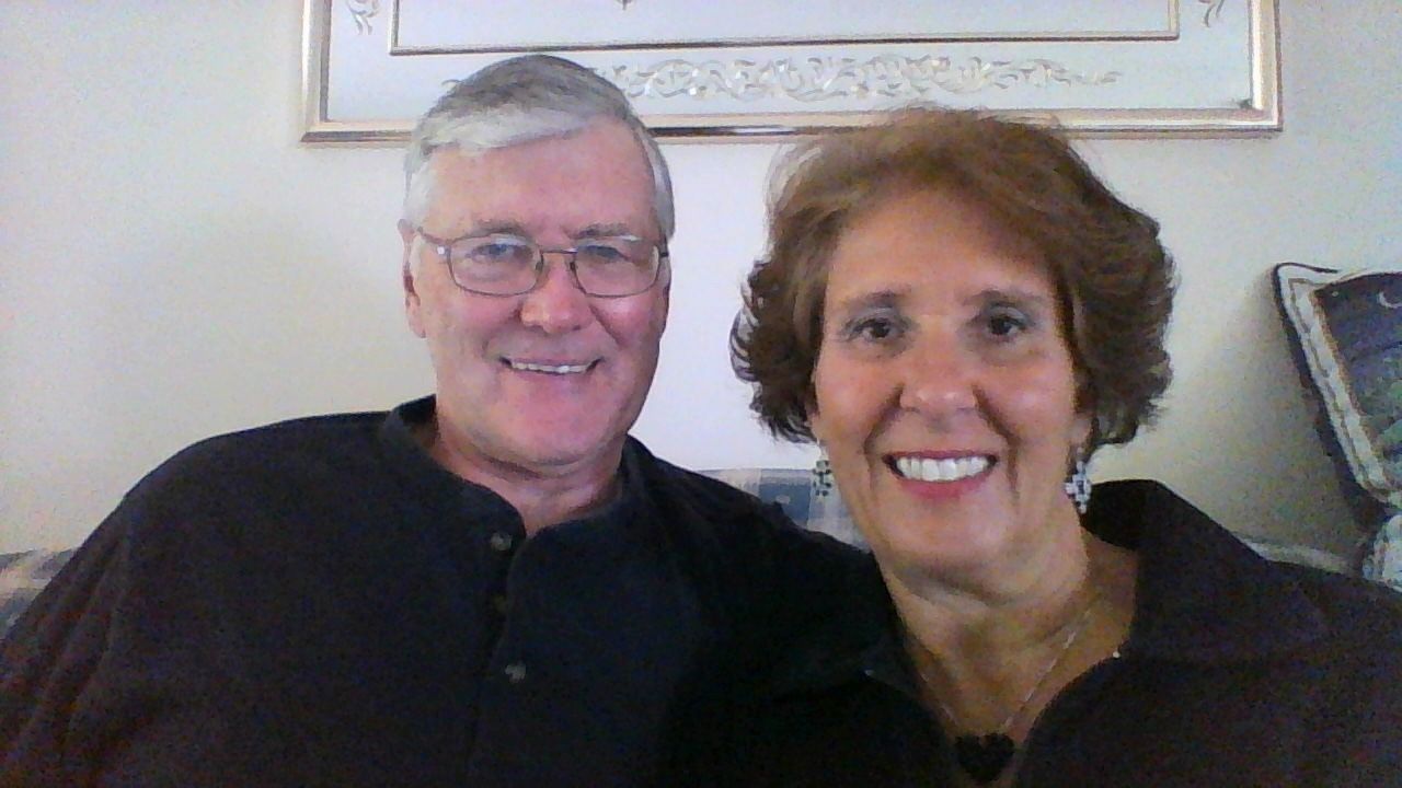 My dear husband of 38 years, he is my rock, but Jesus is my Savior.