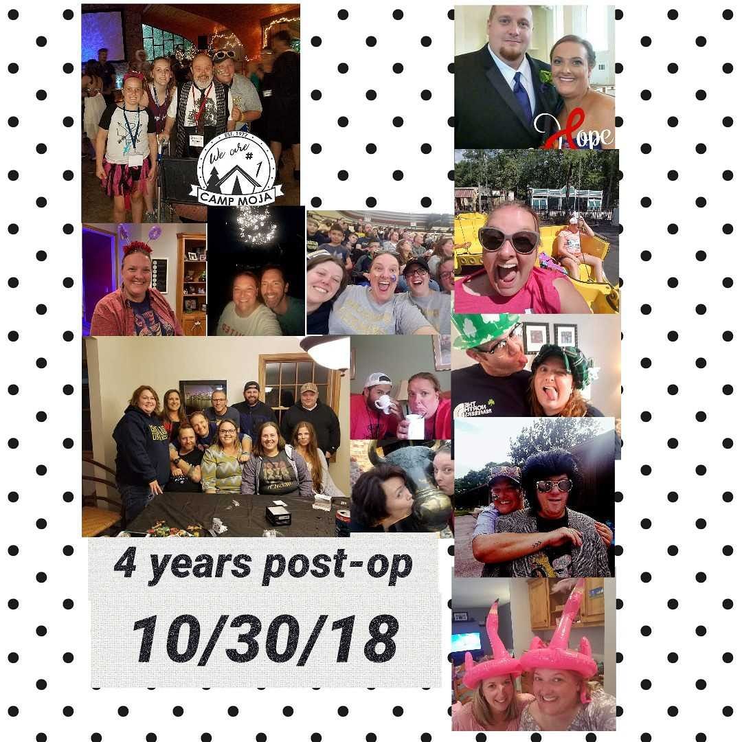 A little late, but just as exciting! 4 years post-op and today I shared with a friend tips for post-op. The best piece of advice came from Adam Pick's book - MOVE! i took that to heart and will post more later ;)