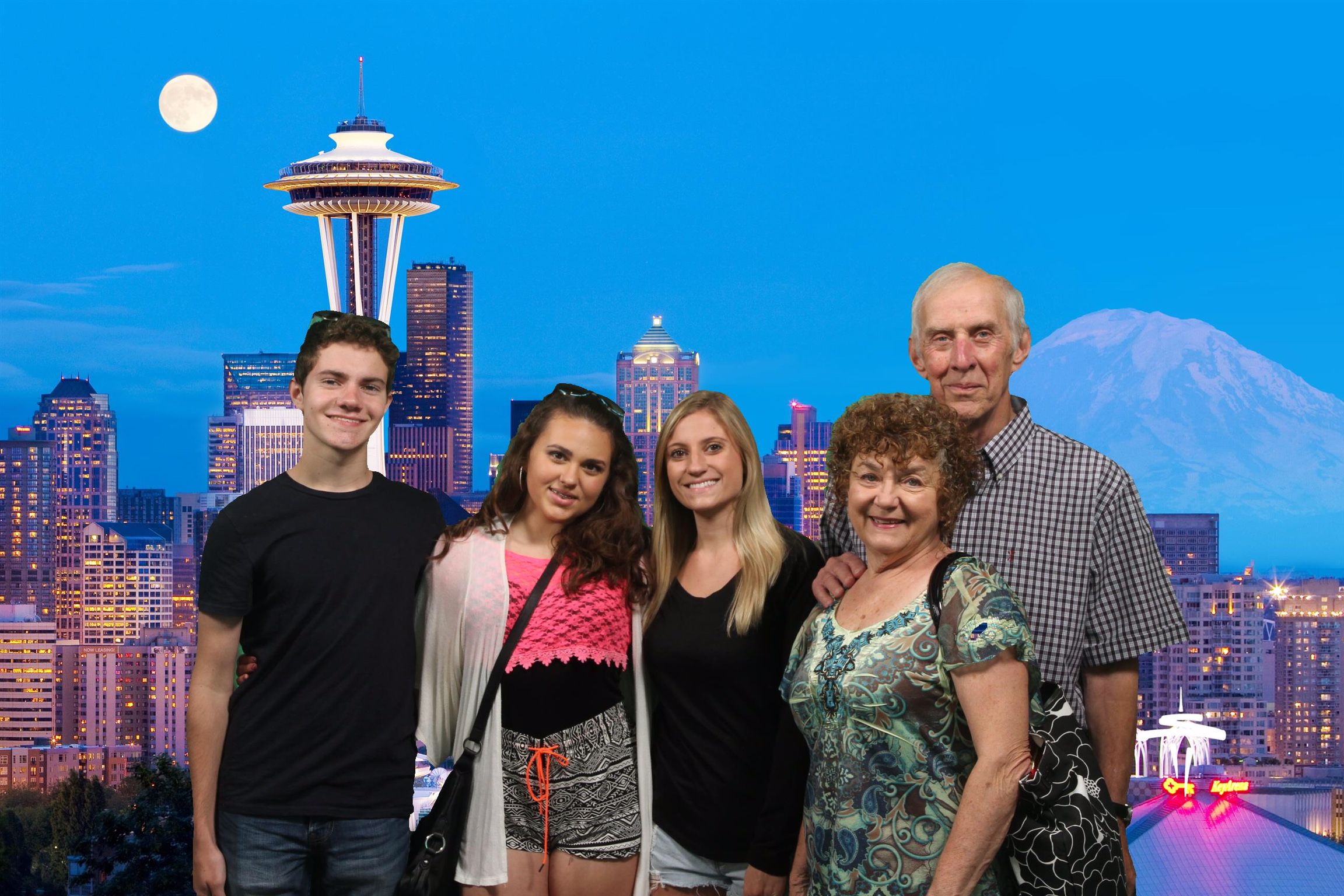 Seattle with grandchildren