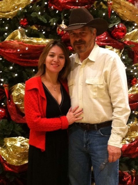 Christmas 2013...with my lovely Lady, Tina.