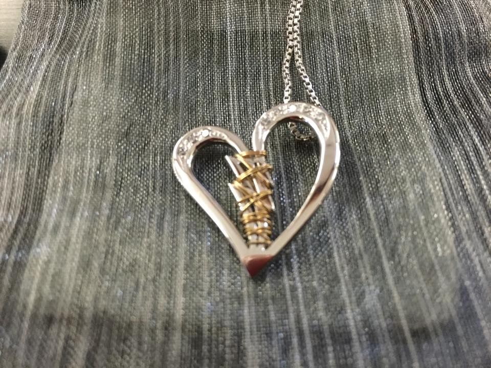 Most beautiful necklace ever! I will wear it with pride.