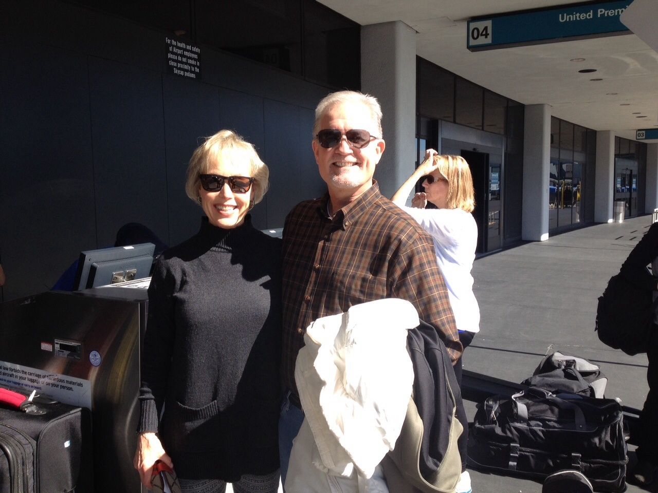 Day 10, at SFO airport headed back to Denver with my Awesome wife Melany.