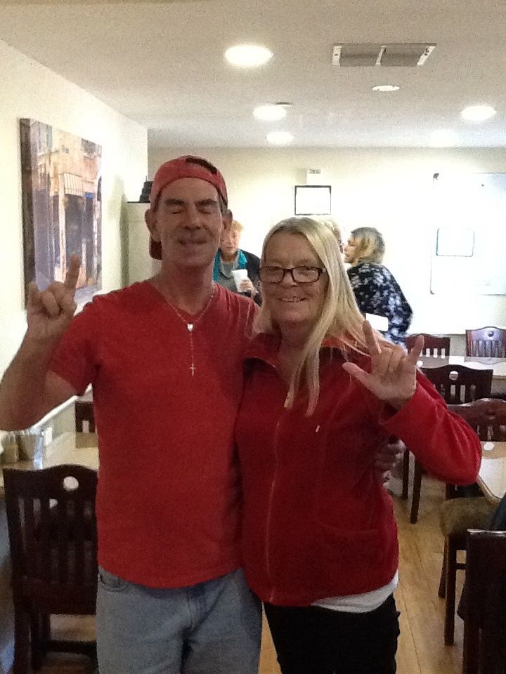 We thought we would red today to honor all the heart community people all over the world to draw attention to all the people with heart disease. God speed to all ,love and prayers Sandra and Peter (red rocks)