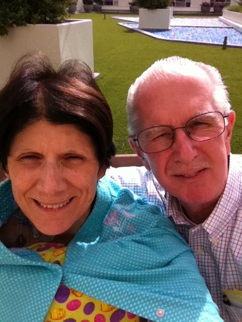 The happy couple.