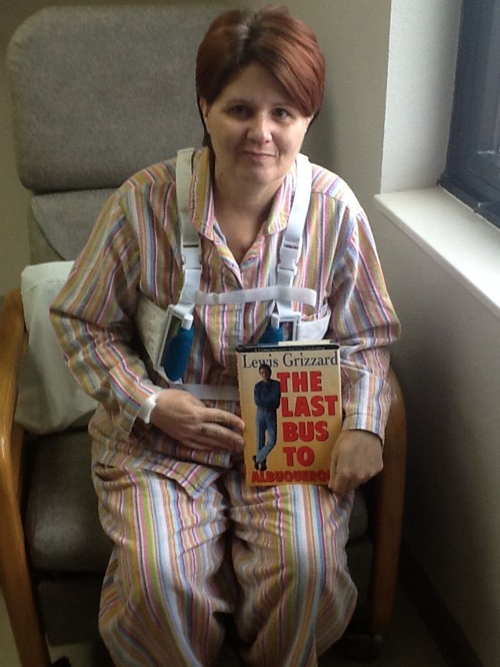 My biggest goal...... The book and I going home from the hospital!
3/18/15
