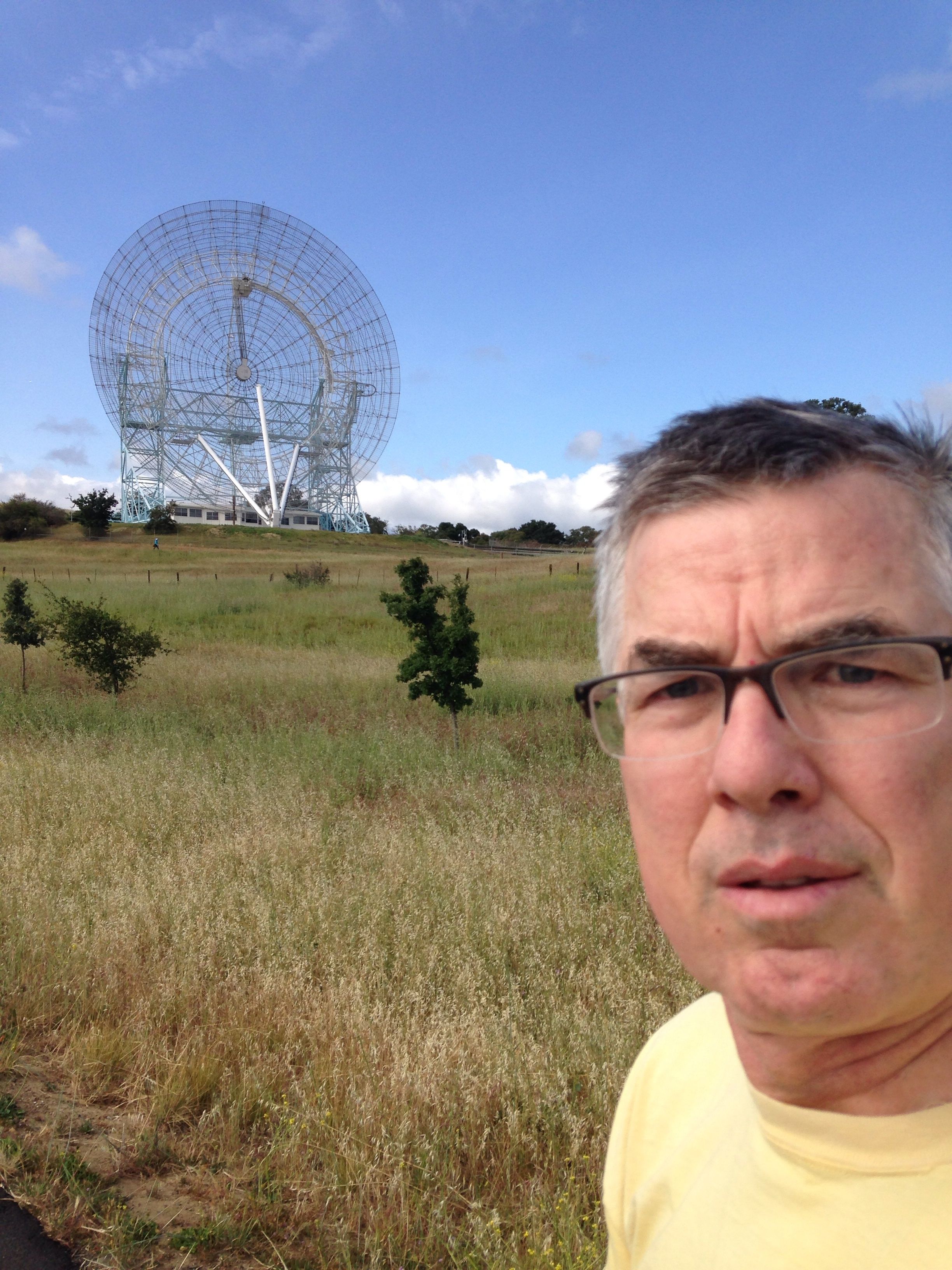 1 month post AVR walk at the Stanford dish