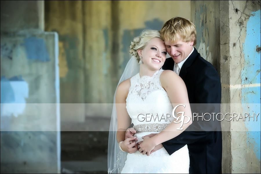 The happy couple.