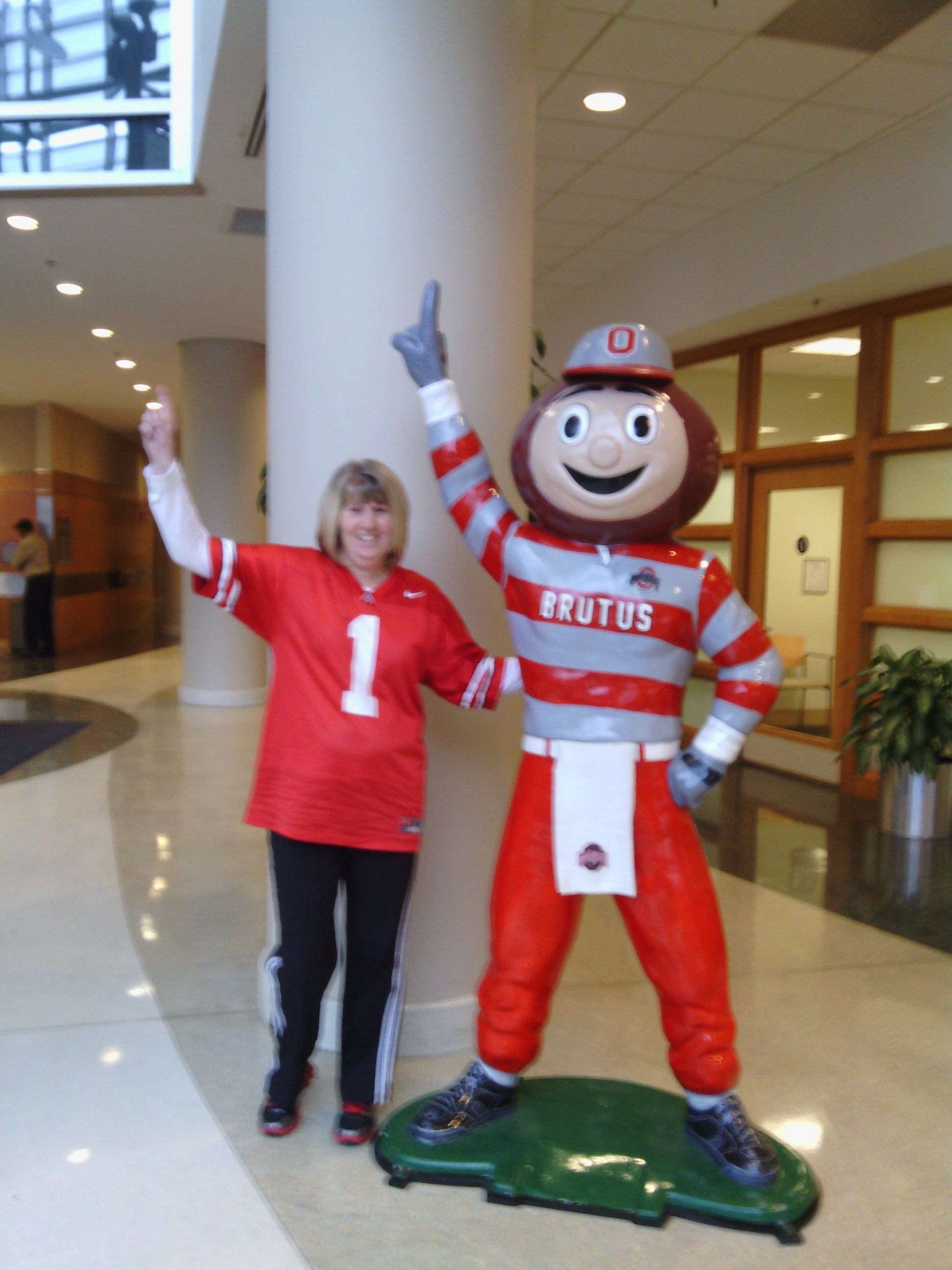 At Ross Heart Hospital at Ohio State University the morning of my 3rd open heart surgery which was almost 2 years ago on Dec 16, 2013