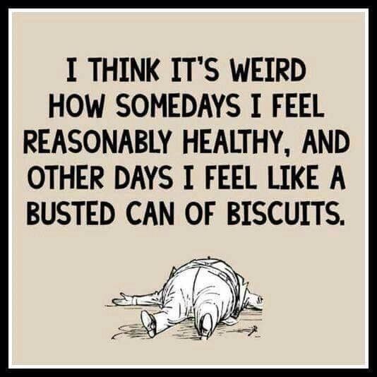 Surgery patients can relate to this one