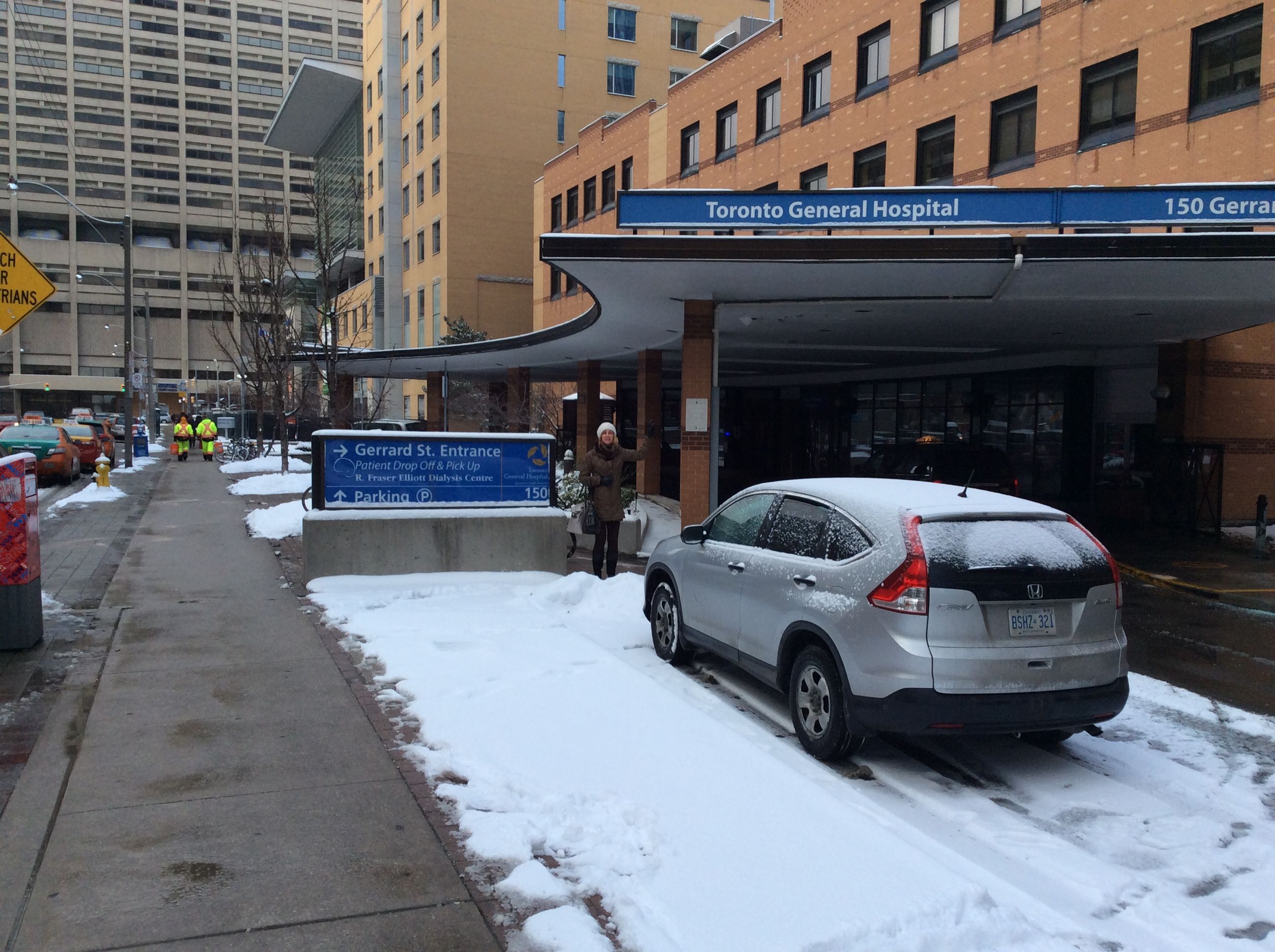 Hospital Arrival Jan 11/16