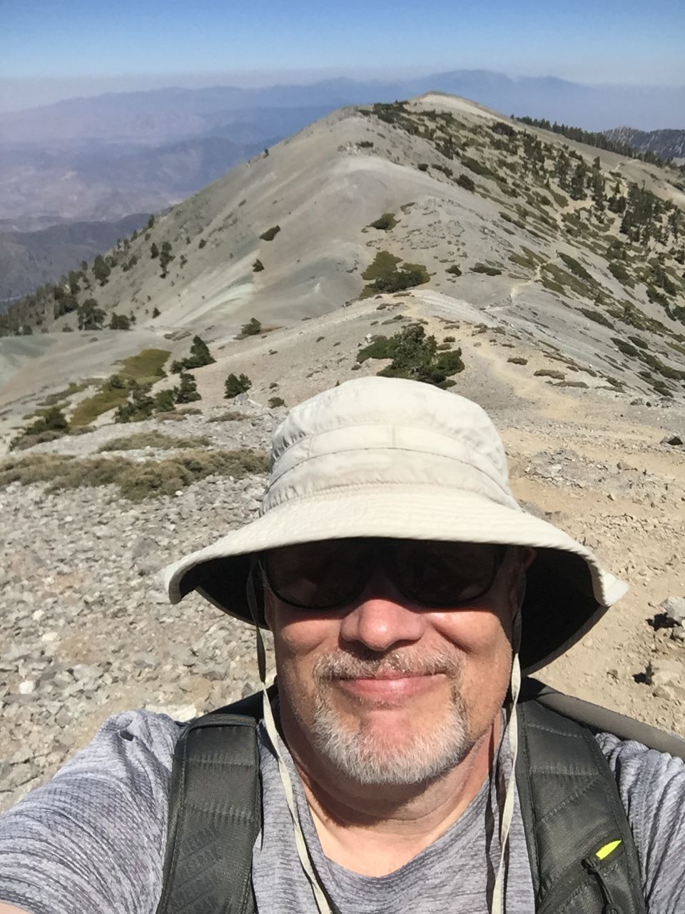 At the Top of Mt. Baldy!
