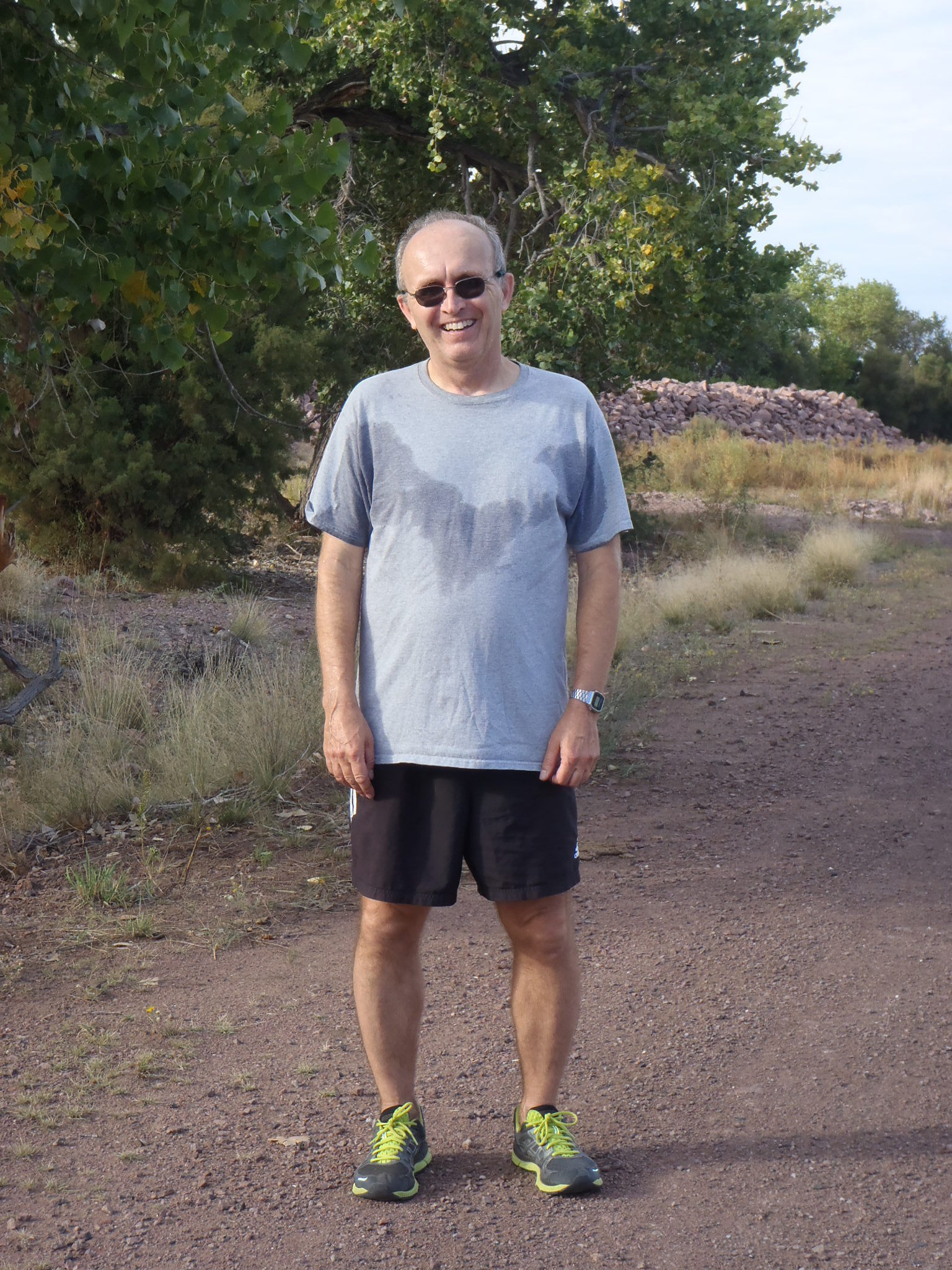 This is me on October 9, 2015, exactly 9 months after my surgery. The photo was taken at the 12 mile mark of a 13 mile run. Oh man, did I ever feel good! Never thought I'd be able to do this again.