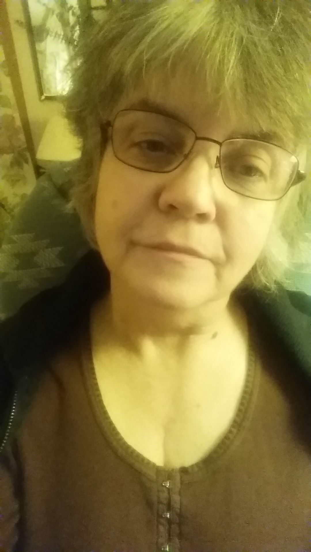 Looking a bit tired from the insomnia but top of incision is doing fine. Bottom half still red and a welt. Mitral valve repaired on Oct 14th. This pic taken on Dec.31st Happy New Year!