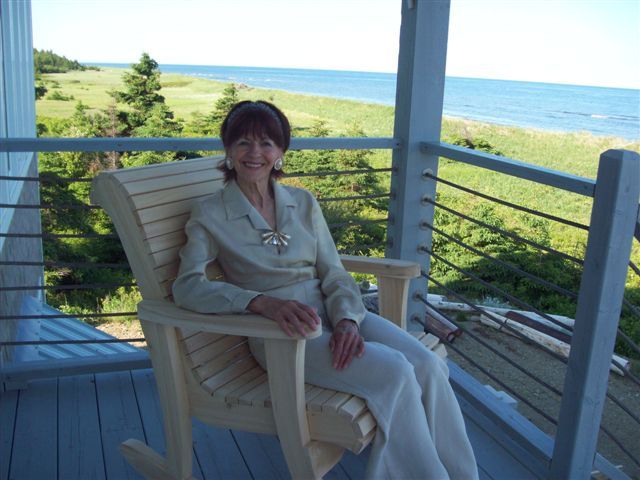 Celebrating my 70th birthday (2014) at my brother's place.