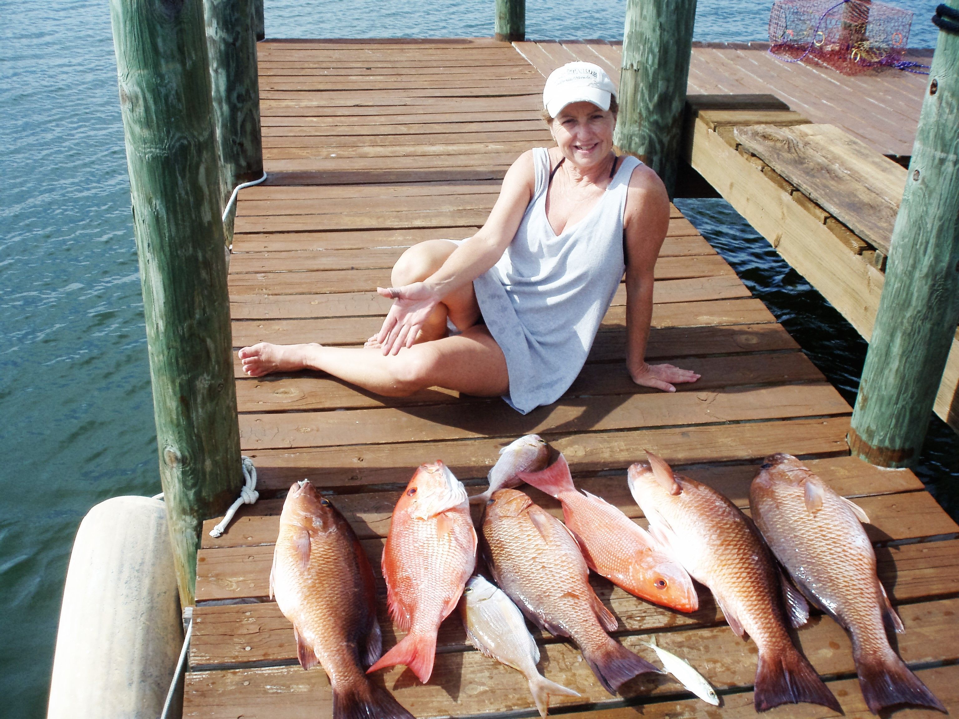 I love fishing.