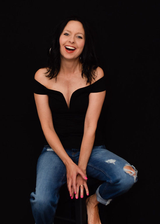 My talented photographer daughter set up this delirious late night photo shoot of her old mom and her scar!