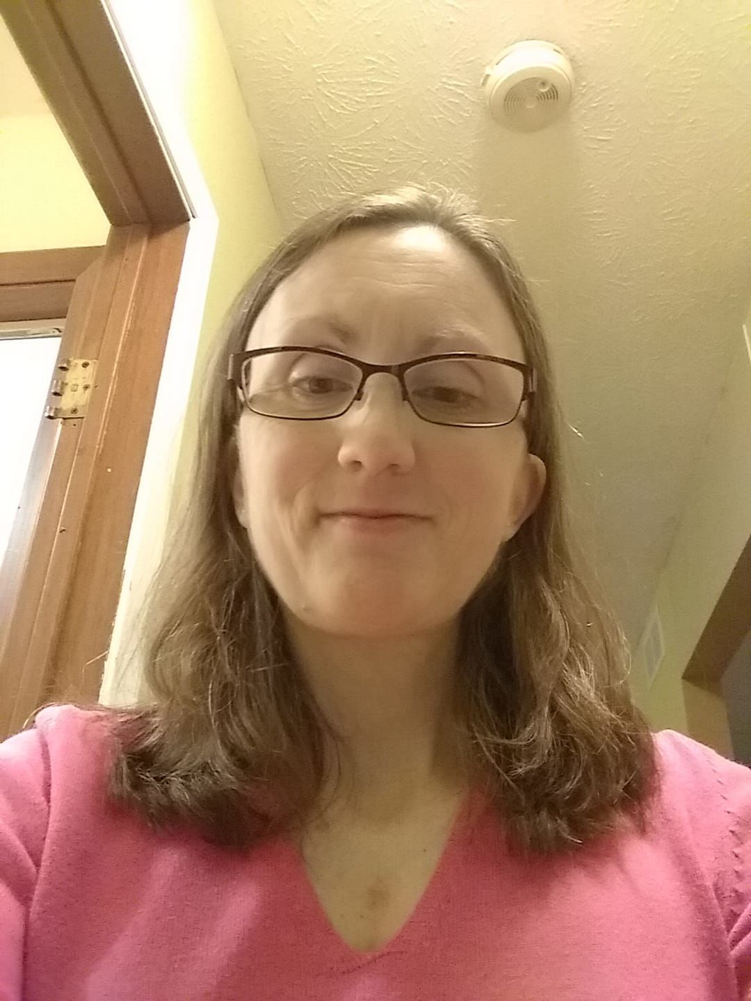 Me today, on my one year valviversary.